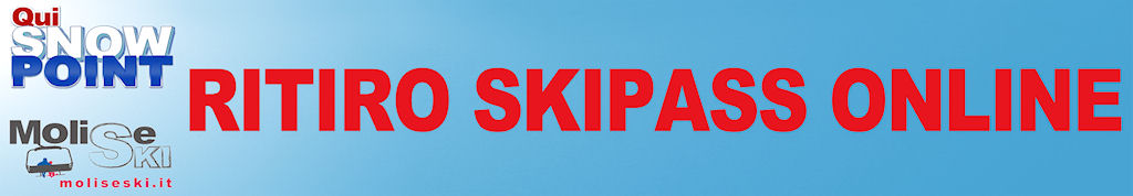 insegna ritiro skipass online presso la biglietteria